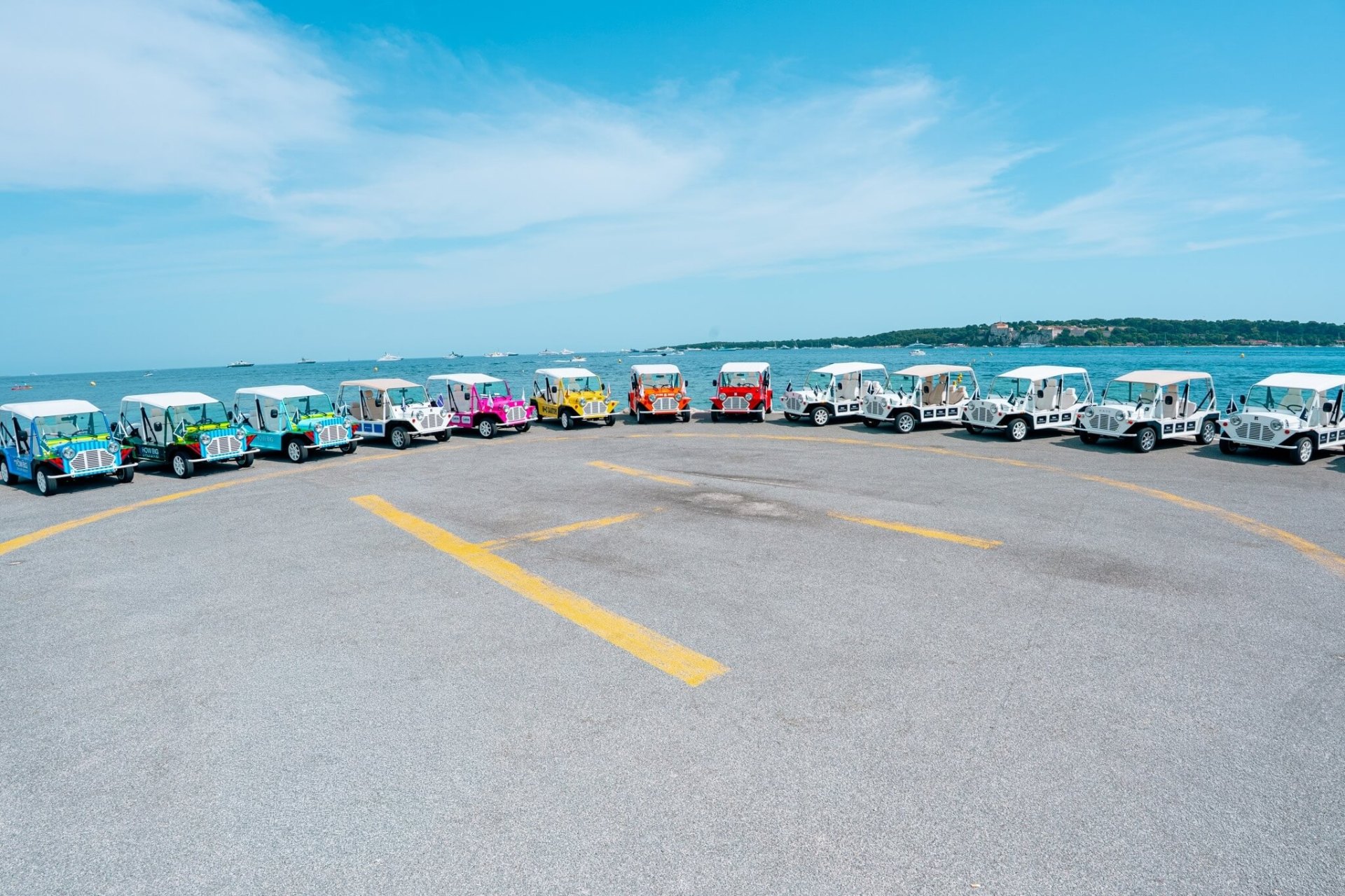 Noleggio Mini Moke elettrica sulla Costa Azzurra