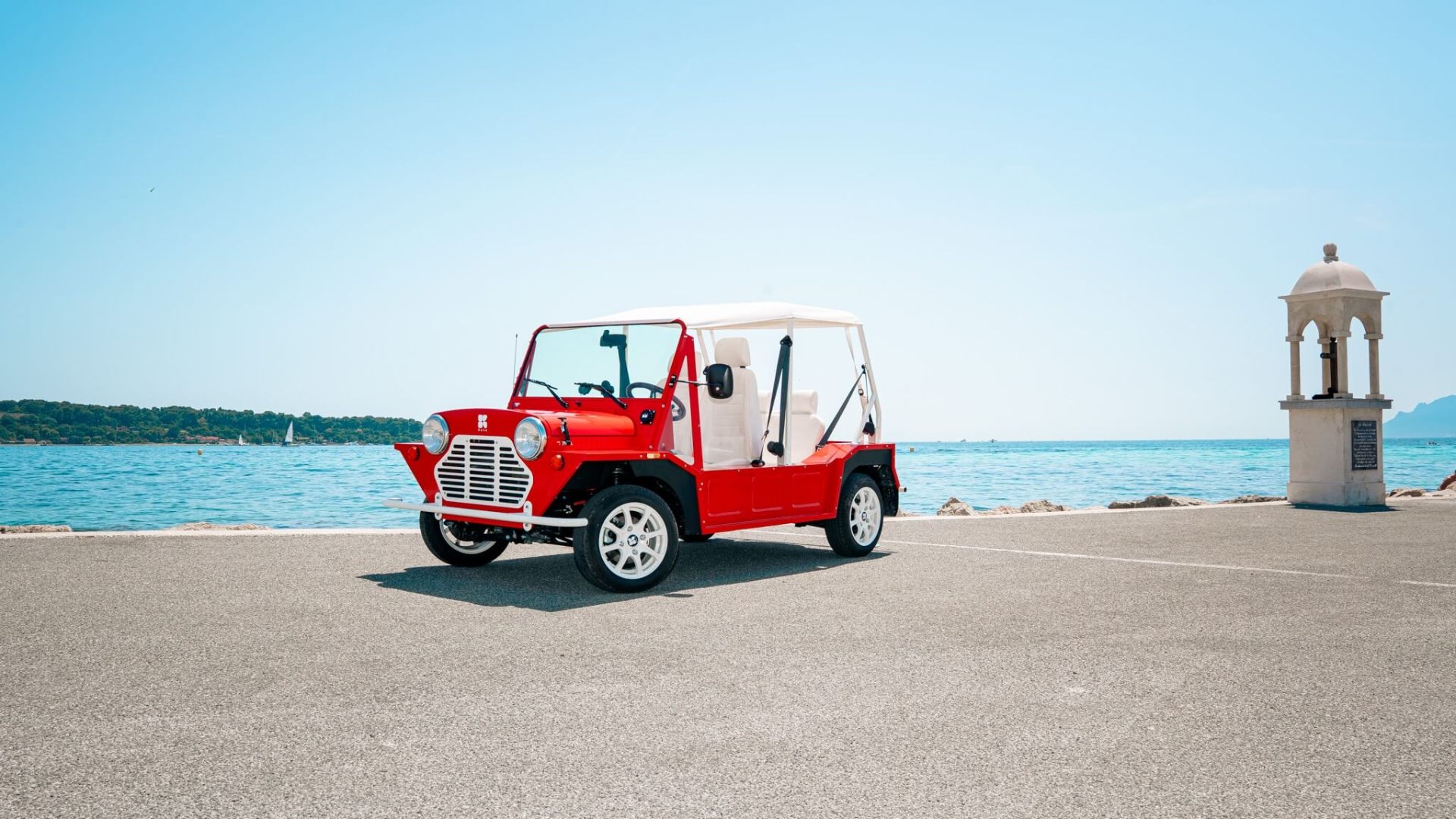 Noleggio Mini Moke elettrica sulla Costa Azzurra