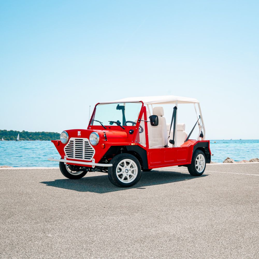Noleggio Mini Moke elettrica sulla Costa Azzurra