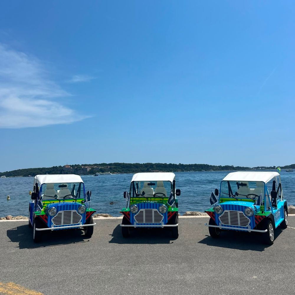 Electric Mini Moke Rental on the French Riviera