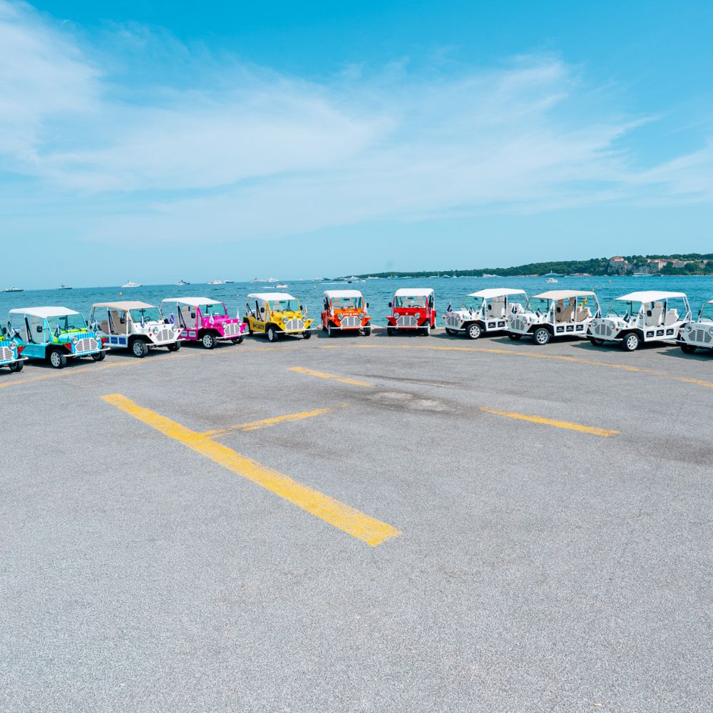 Noleggio Mini Moke elettrica sulla Costa Azzurra